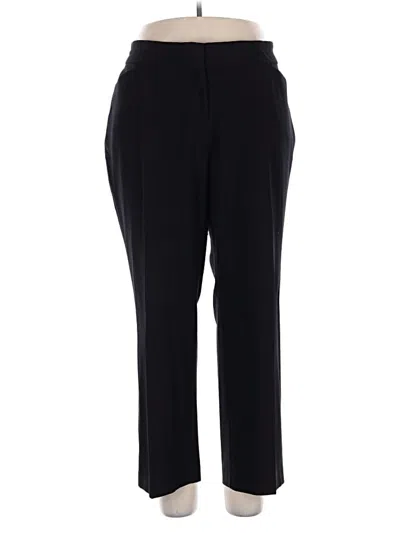 Pre-owned Jm Collection Dress Pants In Black