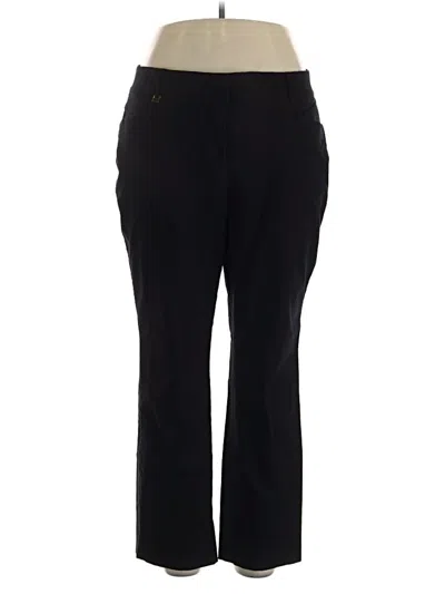 Pre-owned Jm Collection Dress Pants In Black