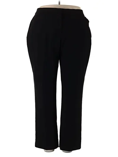 Pre-owned Jm Collection Dress Pants In Black