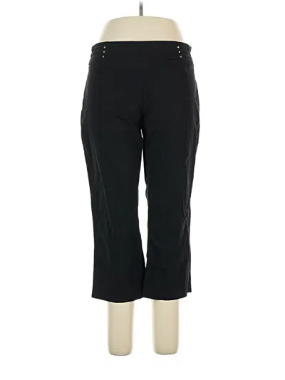 Pre-owned Jm Collection Dress Pants In Black