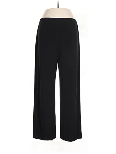 Pre-owned Jm Collection Dress Pants In Black