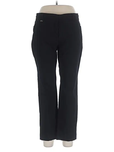 Pre-owned Jm Collection Dress Pants In Black