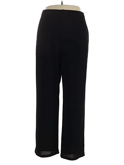 Pre-owned Jm Collection Dress Pants In Black