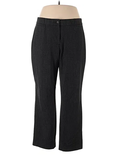 Pre-owned Jm Collection Dress Pants In Black