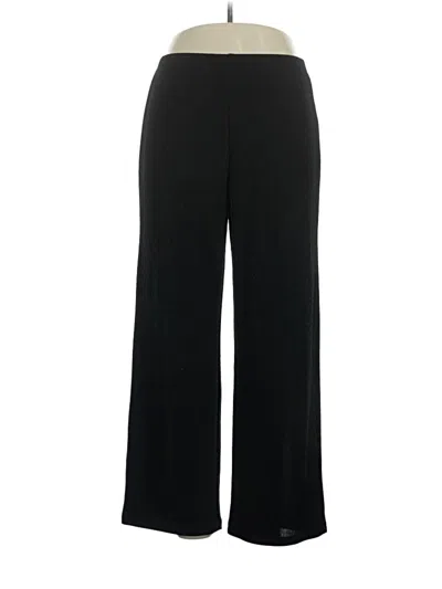 Pre-owned Jm Collection Dress Pants In Black