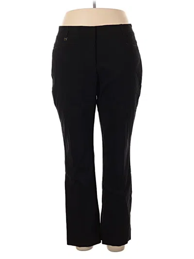 Pre-owned Jm Collection Dress Pants In Black