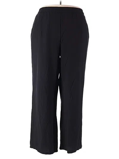 Pre-owned Jm Collection Dress Pants In Black