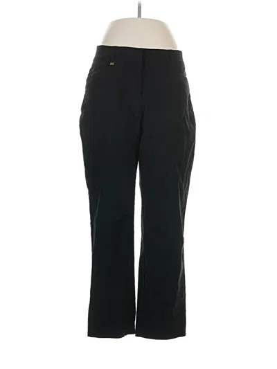 Pre-owned Jm Collection Dress Pants In Black