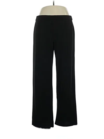 Pre-owned Jm Collection Dress Pants In Black