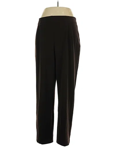 Pre-owned Jm Collection Dress Pants In Black
