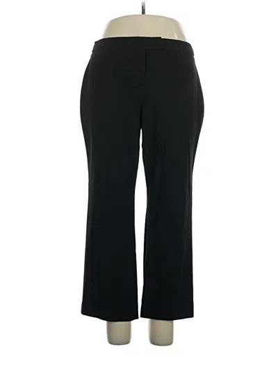 Pre-owned Jm Collection Dress Pants In Black