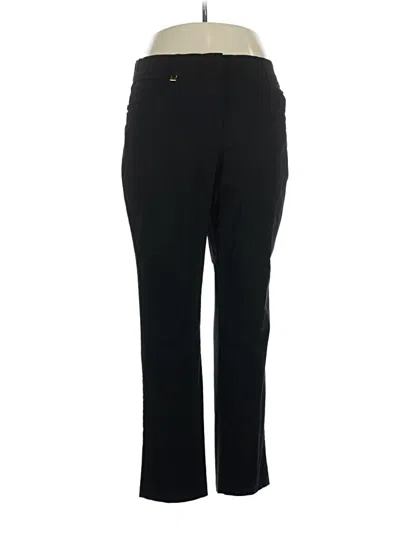 Pre-owned Jm Collection Dress Pants In Black