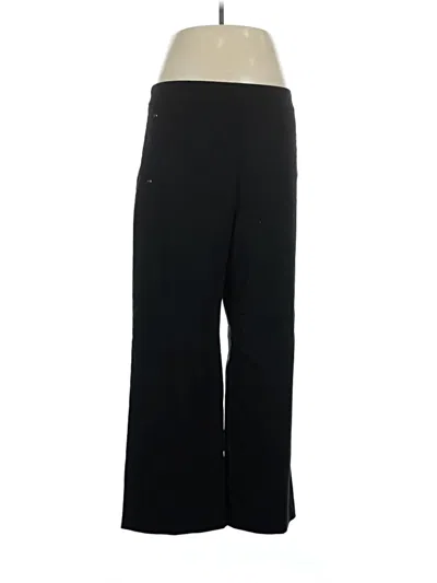 Pre-owned Jm Collection Dress Pants In Black