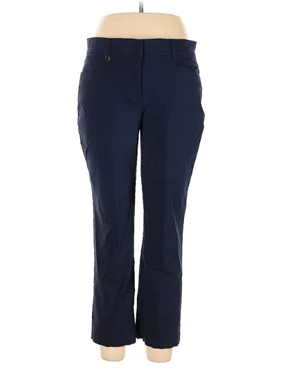 Pre-owned Jm Collection Dress Pants In Blue