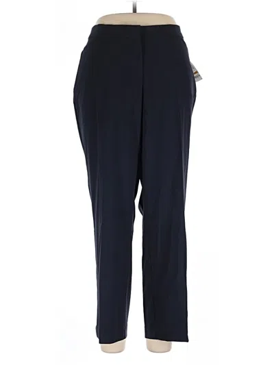 Pre-owned Jm Collection Dress Pants In Blue