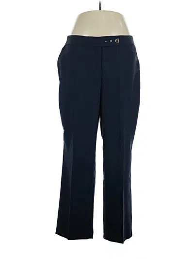 Pre-owned Jm Collection Dress Pants In Blue