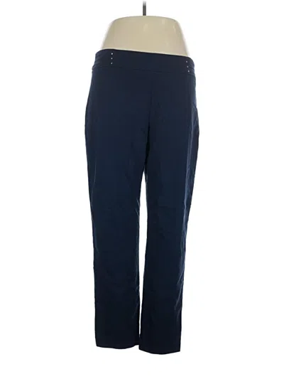 Pre-owned Jm Collection Dress Pants In Blue