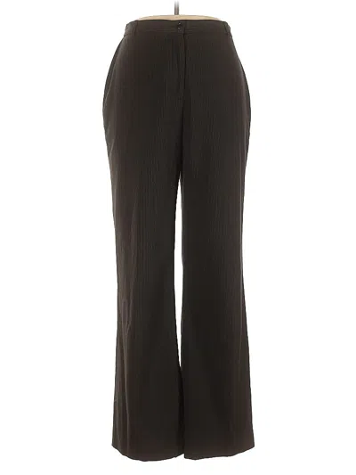 Pre-owned Jm Collection Dress Pants In Brown