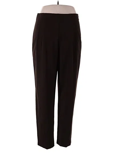 Pre-owned Jm Collection Dress Pants In Brown