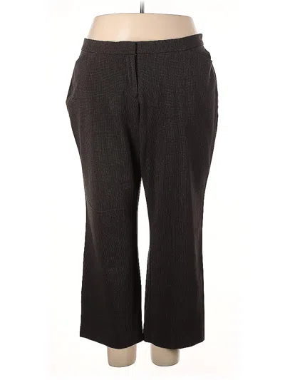 Pre-owned Jm Collection Dress Pants In Gray
