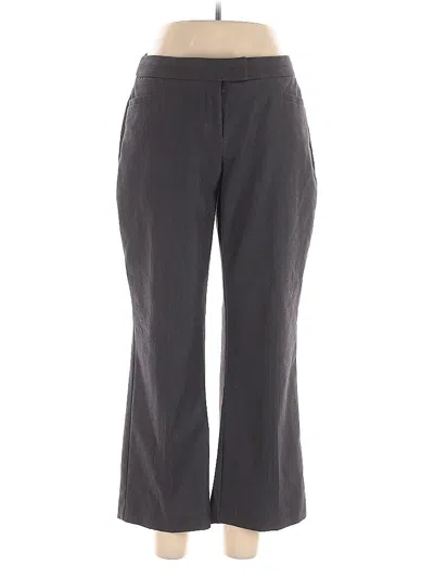 Pre-owned Jm Collection Dress Pants In Gray