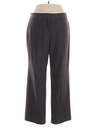 Pre-owned Jm Collection Dress Pants In Gray