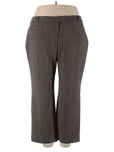 Pre-owned Jm Collection Dress Pants In Gray