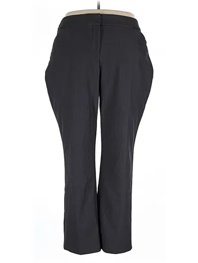 Pre-owned Jm Collection Dress Pants In Gray