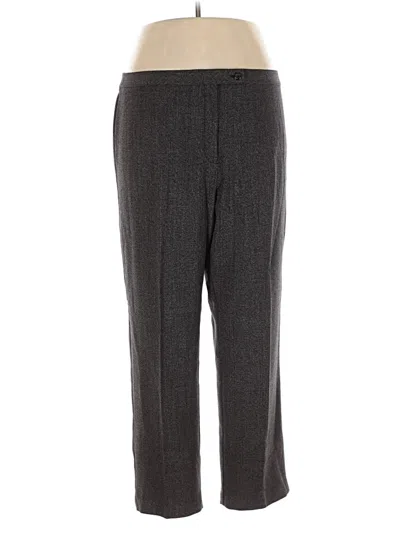 Pre-owned Jm Collection Dress Pants In Gray