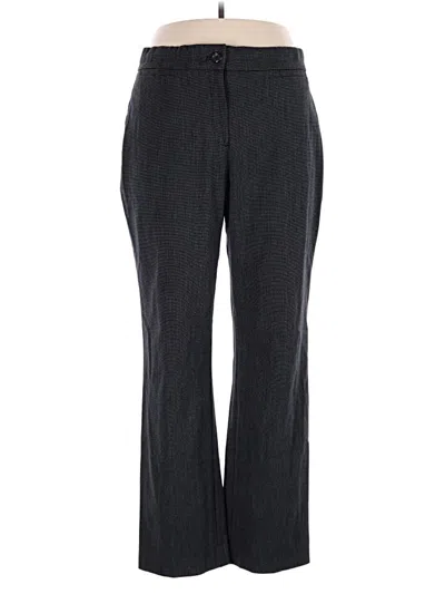 Pre-owned Jm Collection Dress Pants In Gray