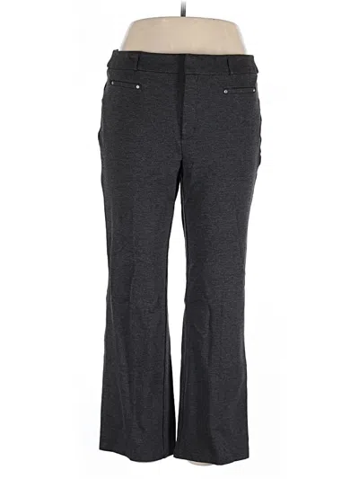 Pre-owned Jm Collection Dress Pants In Gray