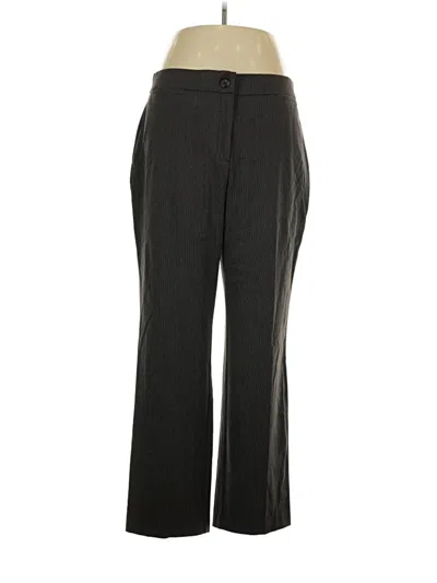 Pre-owned Jm Collection Dress Pants In Gray