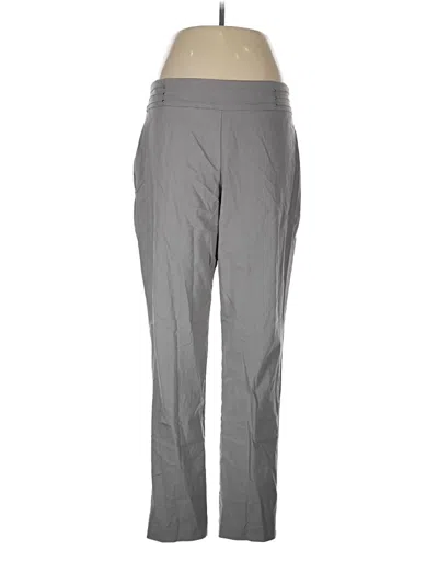 Pre-owned Jm Collection Dress Pants In Gray