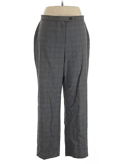 Pre-owned Jm Collection Dress Pants In Gray