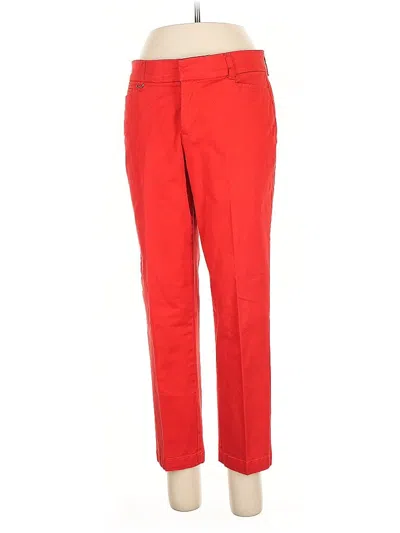 Pre-owned Jm Collection Dress Pants In Red
