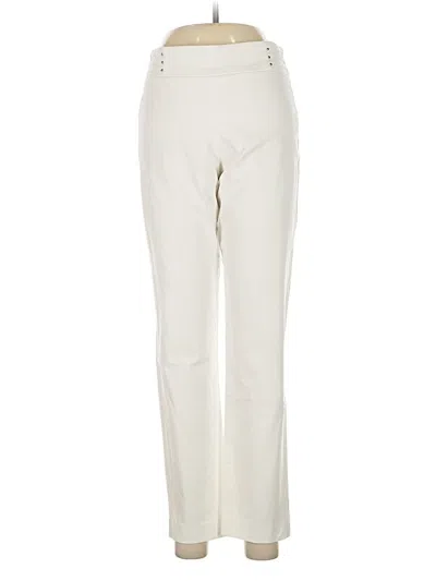 Pre-owned Jm Collection Dress Pants In White
