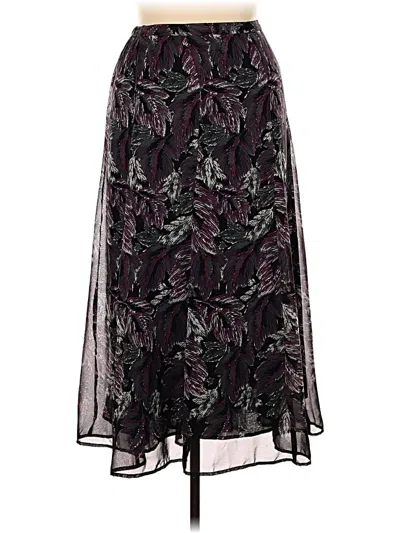 Pre-owned Jm Collection Formal Skirt In Black