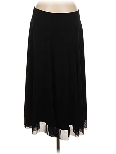 Pre-owned Jm Collection Formal Skirt In Black