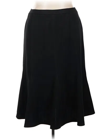 Pre-owned Jm Collection Formal Skirt In Black