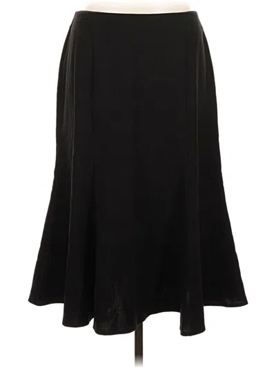Pre-owned Jm Collection Formal Skirt In Black