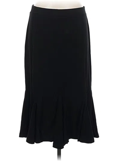 Pre-owned Jm Collection Formal Skirt In Black
