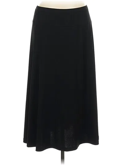 Pre-owned Jm Collection Formal Skirt In Black