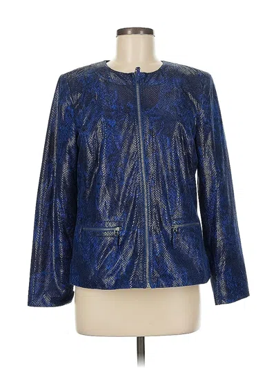 Pre-owned Jm Collection Jacket In Blue