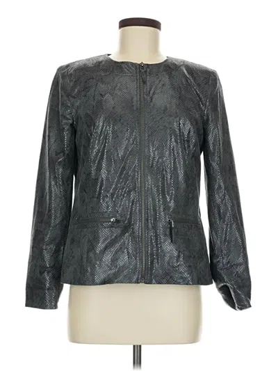 Pre-owned Jm Collection Jacket In Gray