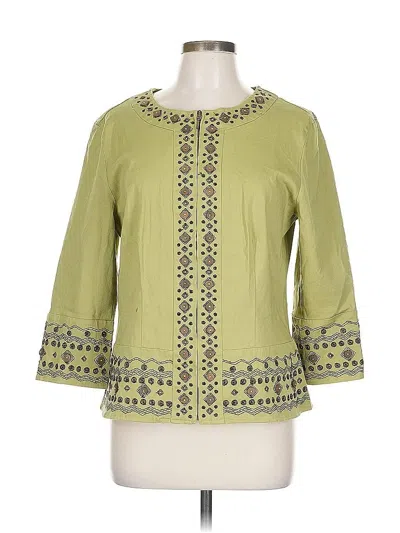 Pre-owned Jm Collection Jacket In Green