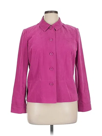 Pre-owned Jm Collection Jacket In Pink