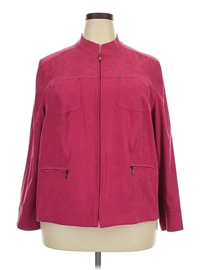 Pre-owned Jm Collection Jacket In Pink