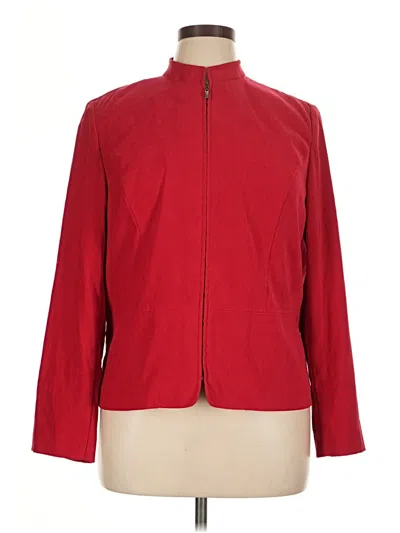 Pre-owned Jm Collection Jacket In Red