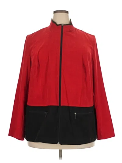 Pre-owned Jm Collection Jacket In Red
