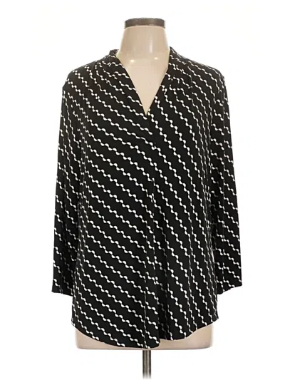 Pre-owned Jm Collection Kimono In Black